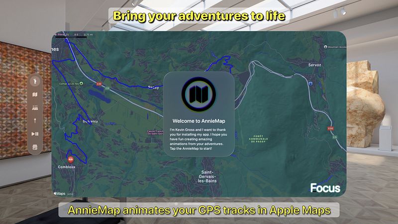 Screenshot of AnnieMap