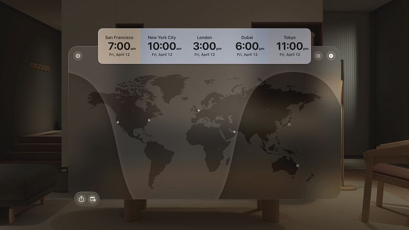 Screenshot of World Time Clock Master