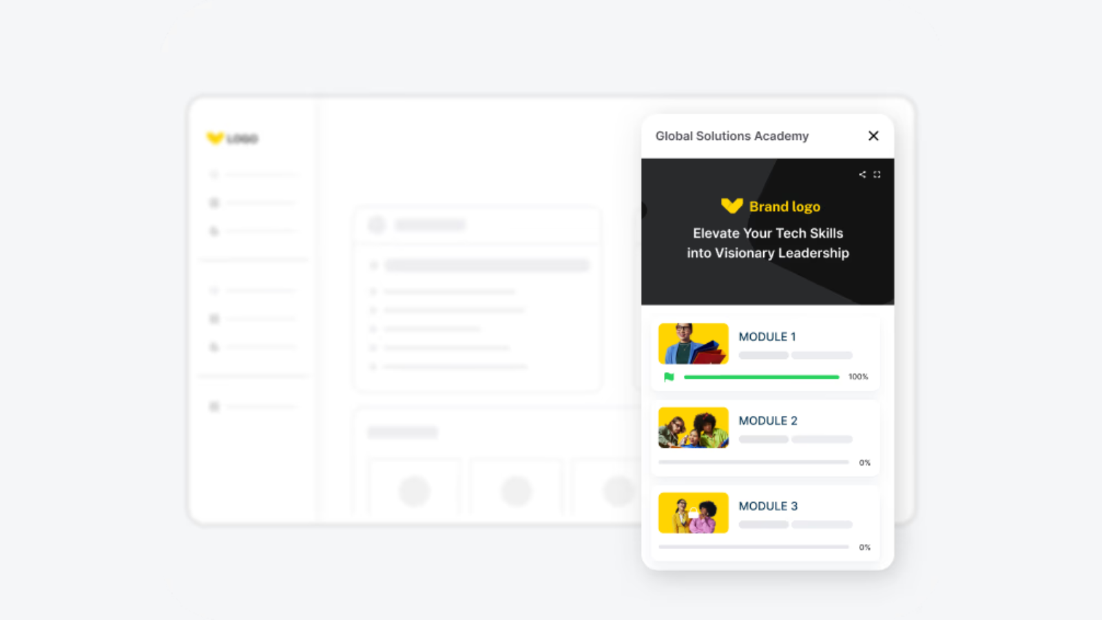 KnowUp: Seamless in-app training through embedding academy | BetaList