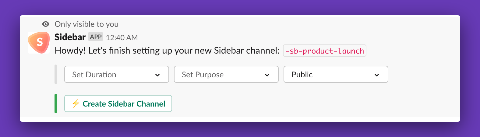 Sidebar