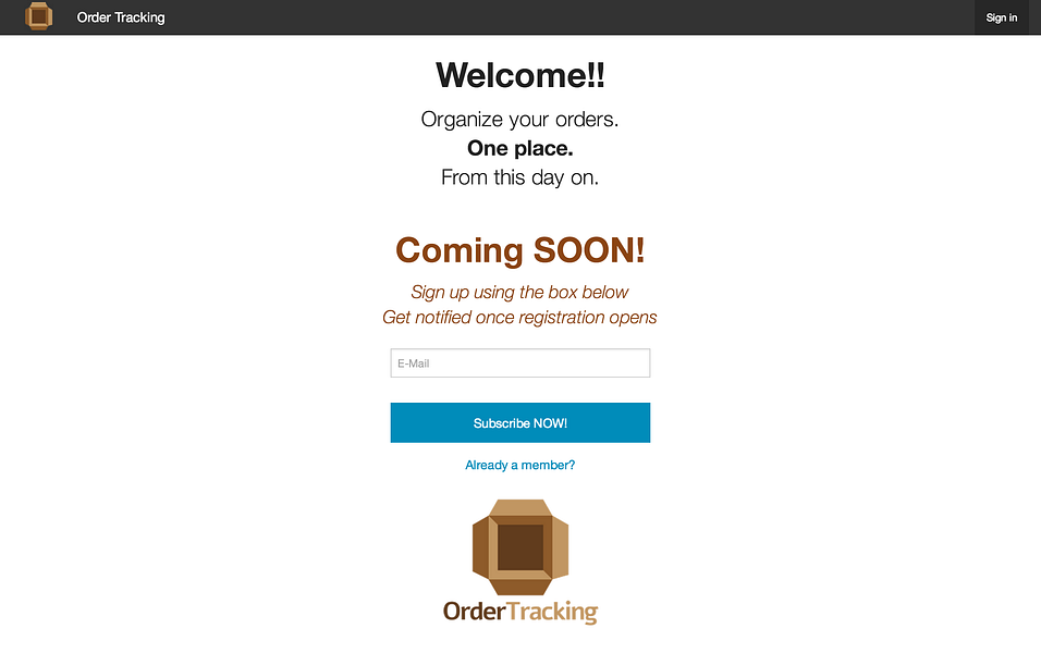 Order Tracking