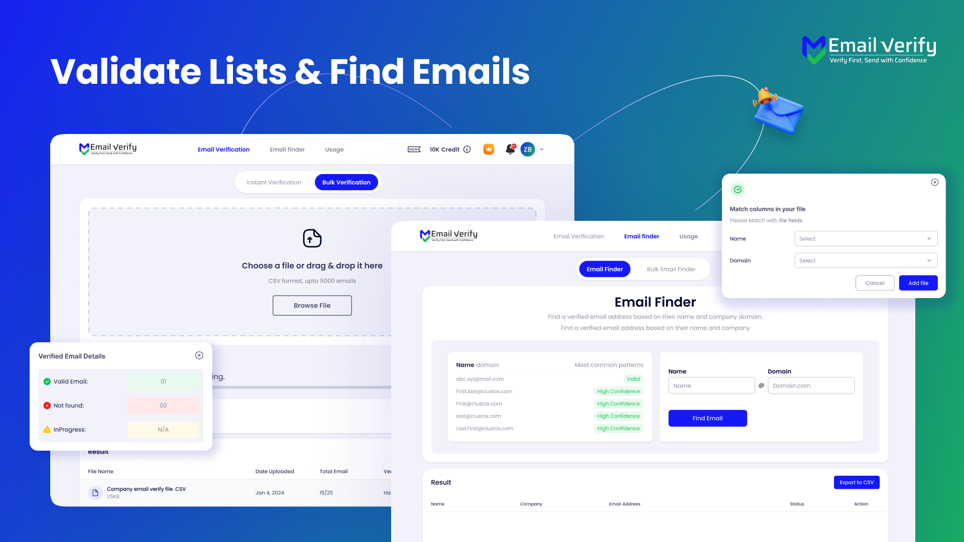 emailverify.io: Verify and Find the email addresses you | BetaList