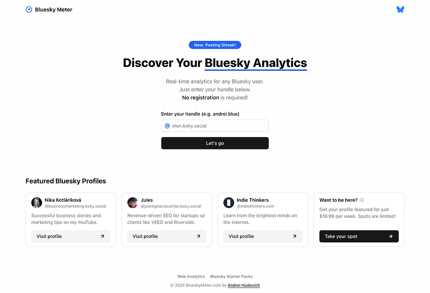 Bluesky Meter