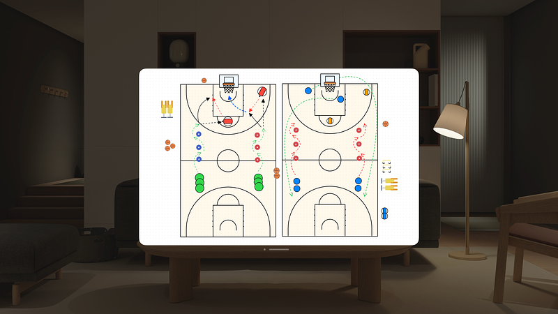 Image for Coach Whiteboard: Basketball