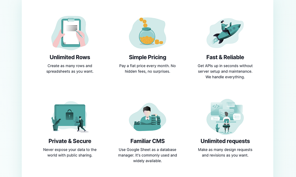 Sheetson 2.0: Unlimited Free Google Sheets as Database with | BetaList