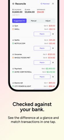 Cash Flow Calendar