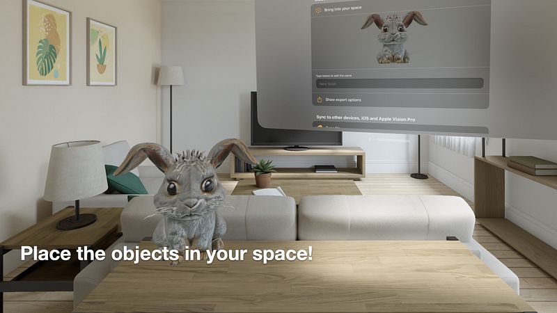 Screenshot of Sapling 3D Scanner LiDAR, 360