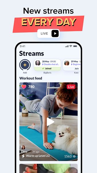 WorkoutMe — Social Fitness App
