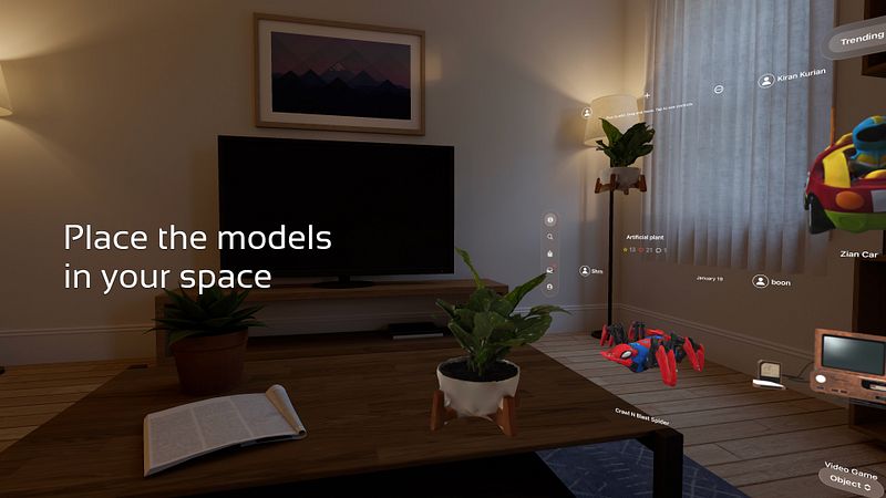 Screenshot of AirVis