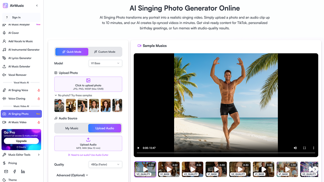 AirMusic: Generate realistic music and vocals with AI | BetaList