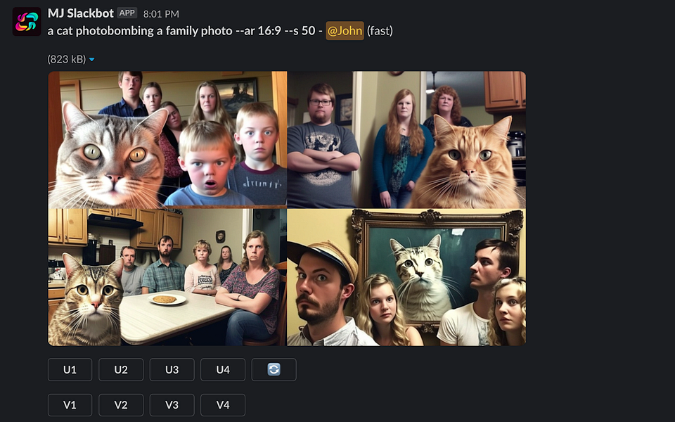 Midjourney for Slack