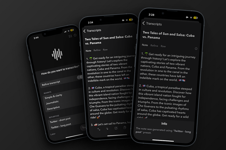 Audio Writer