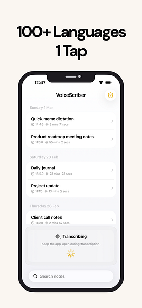 VoiceScriber AI