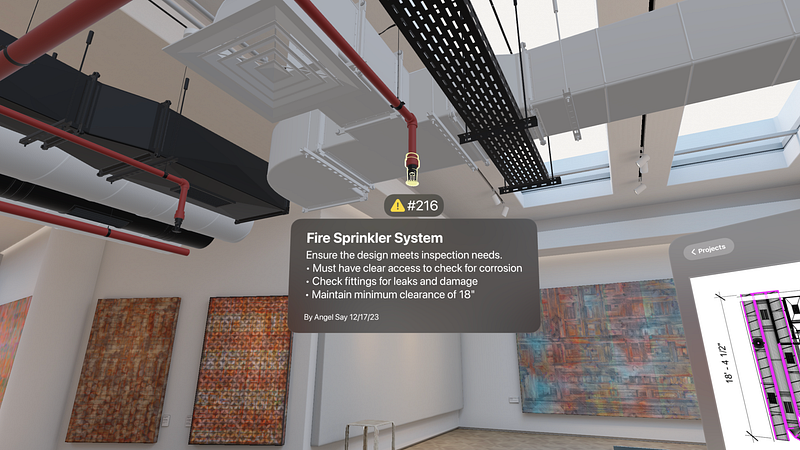 Screenshot of Resolve - Spatial BIM App