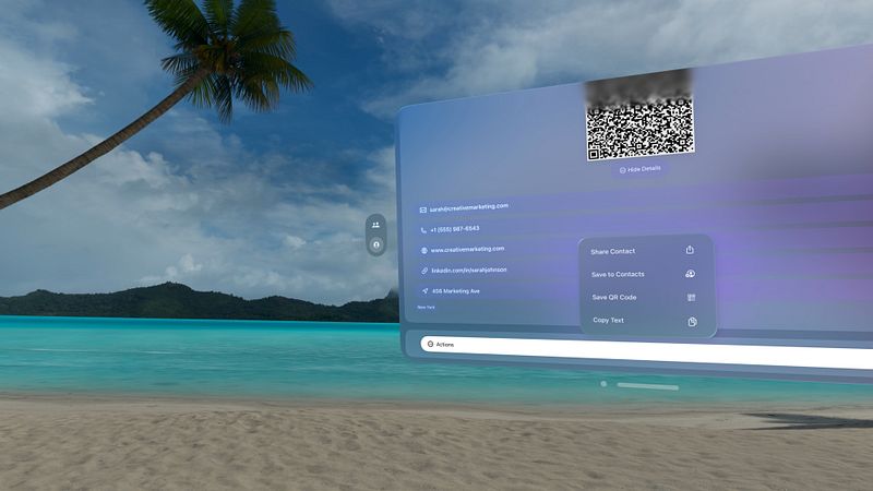 Screenshot of Card Beam