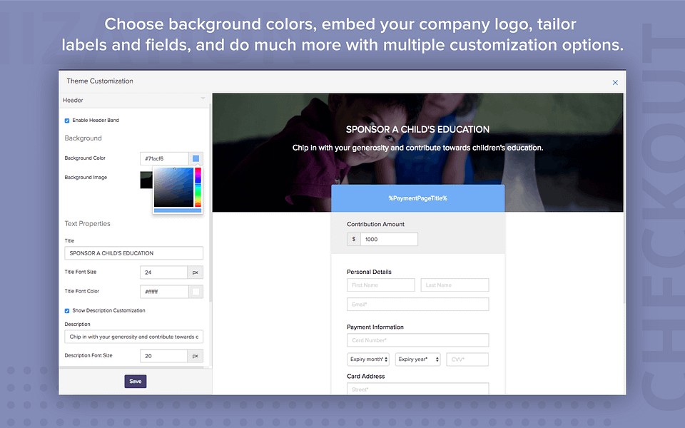 Zoho Checkout