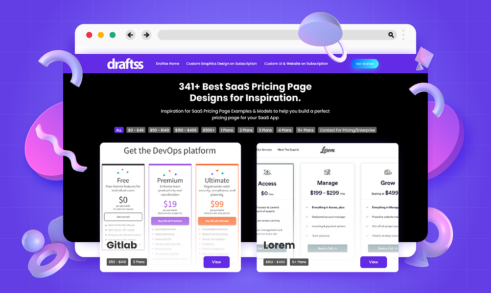 Best SaaS Pricing Page Designs for Inspiration