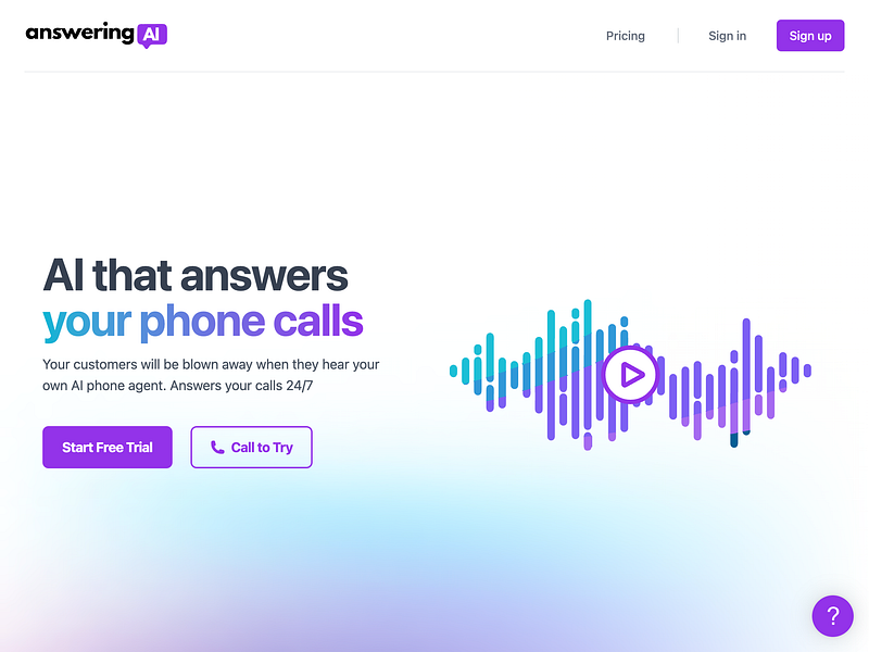 Answering AI