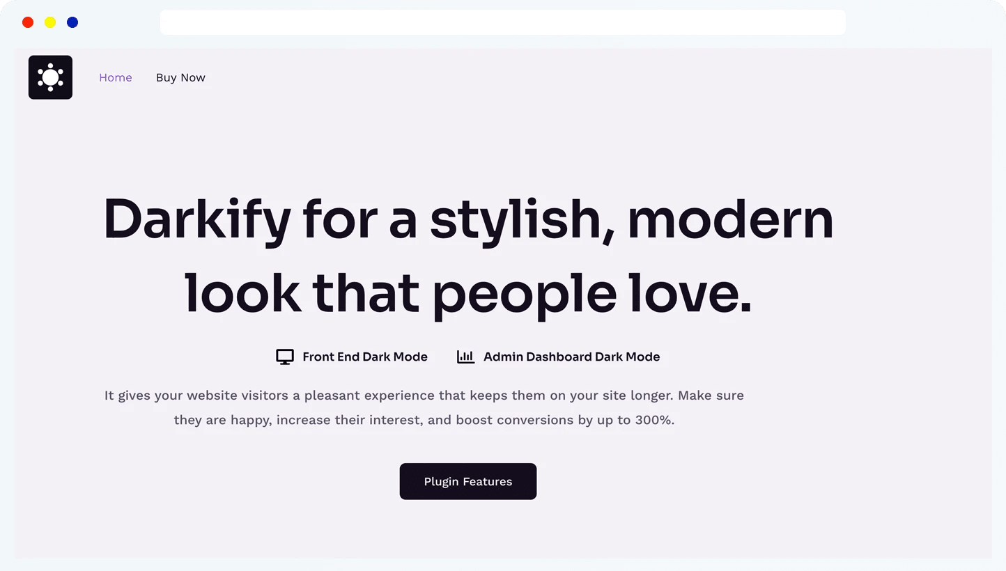 Darkify: Dark mode plugin for any WordPress site | BetaList
