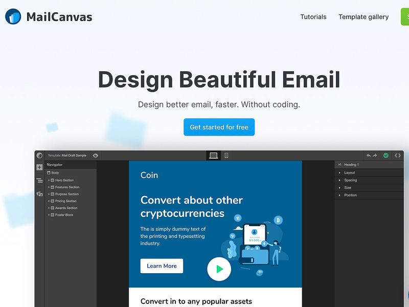 Mail Canvas