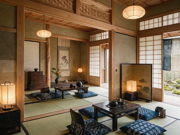 A room in the Japanese style