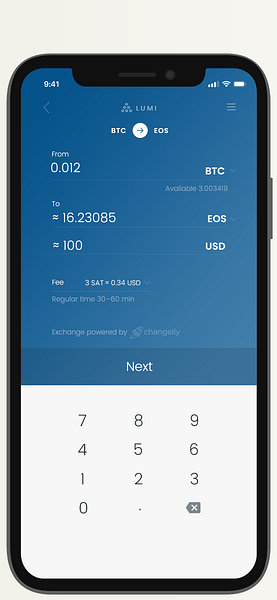Lumi wallet