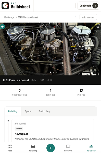 The Buildsheet