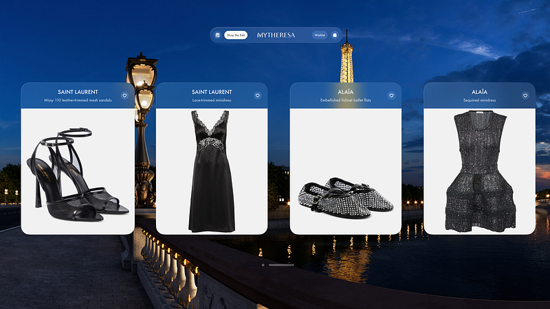 Screenshot of Mytheresa: Luxury Experience