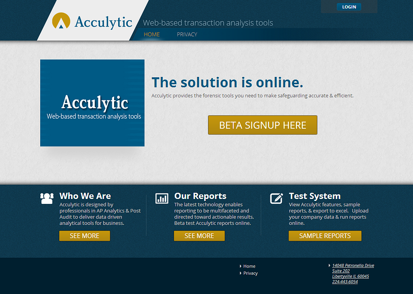 Acculytic
