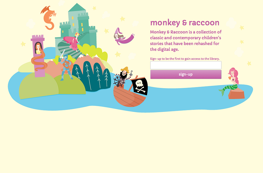 Monkey & Raccoon