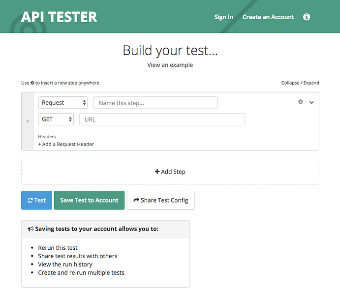 API Tester