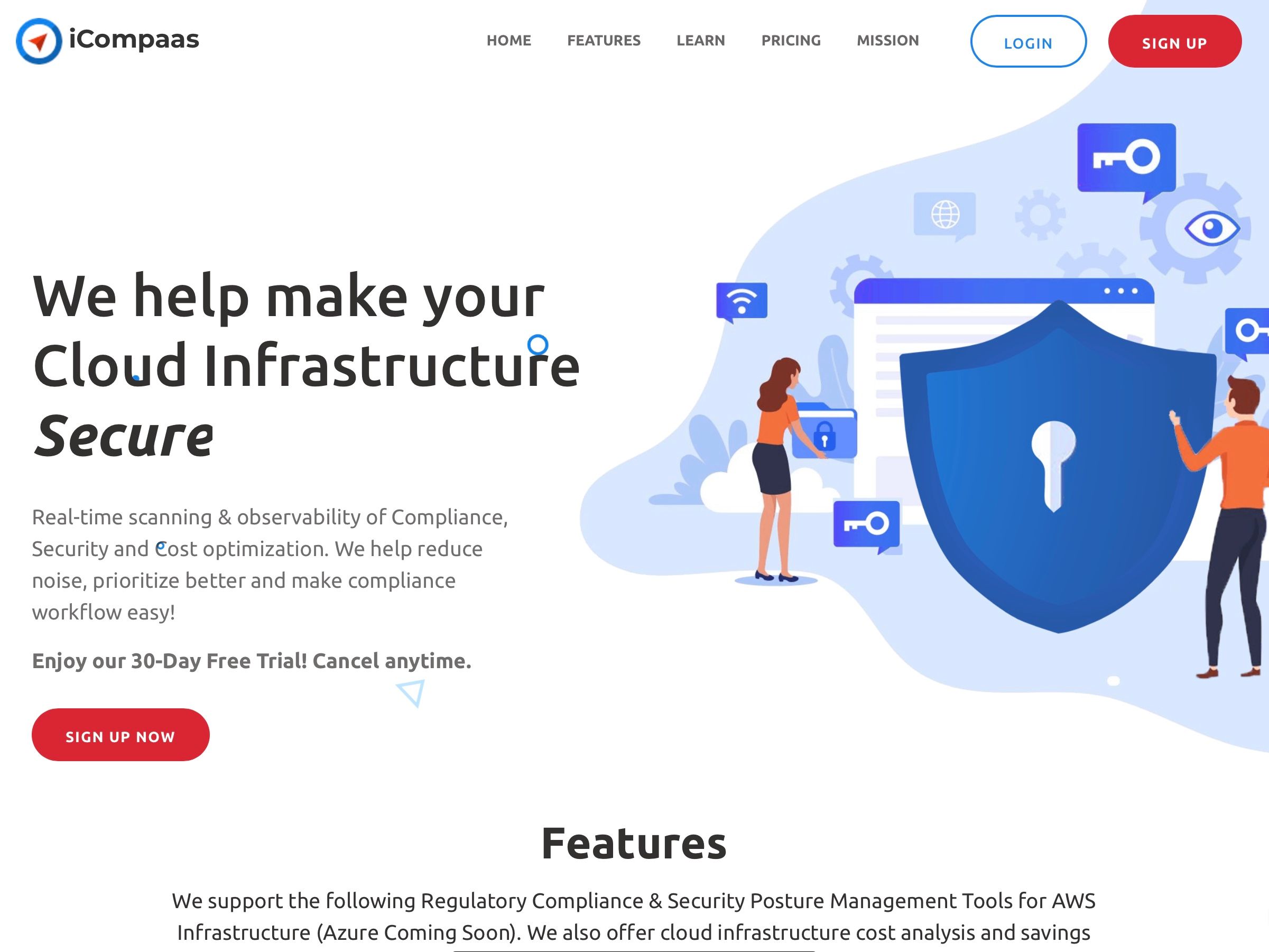 iCompaas: Cloud Infrastructure Security, Compliance and | BetaList