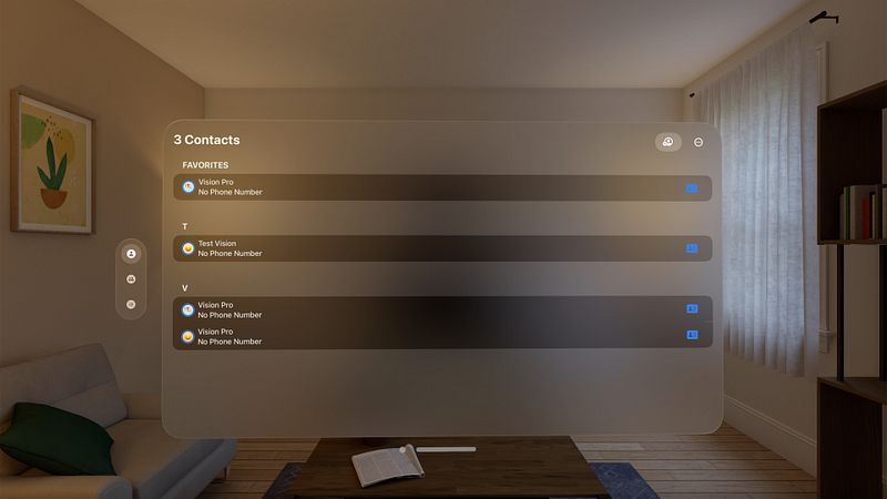 Screenshot of Contact Eclipse