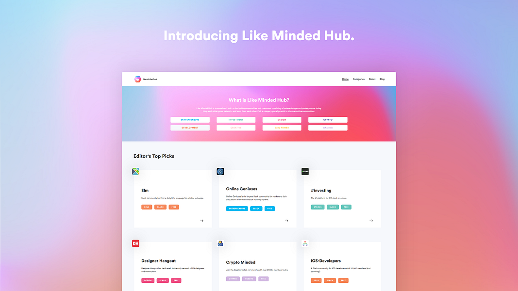 Like Minded Hub