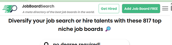 Screenshot of the Featured Jobs section showcasing job listings with details and navigation options.