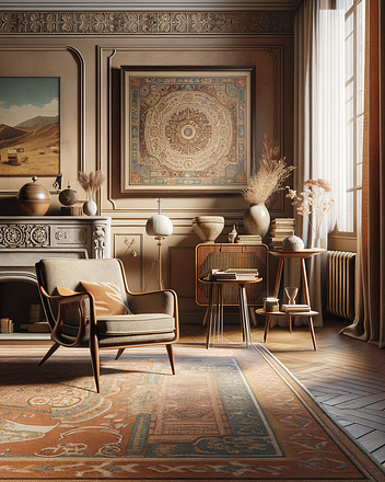 Vintage in interior design