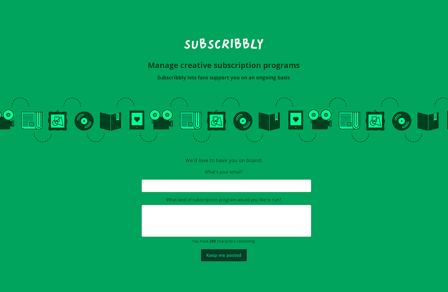 Subscribbly