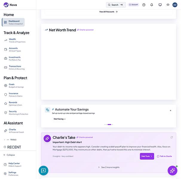 Nova Net Worth: Track your net worth across all assets with | BetaList