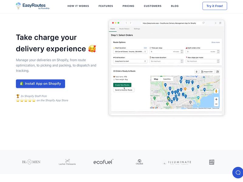 EasyRoutes