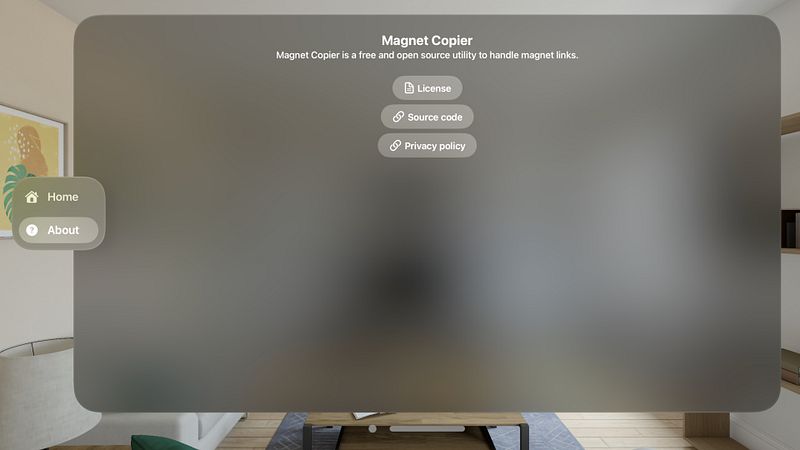 Screenshot of Magnet Copier