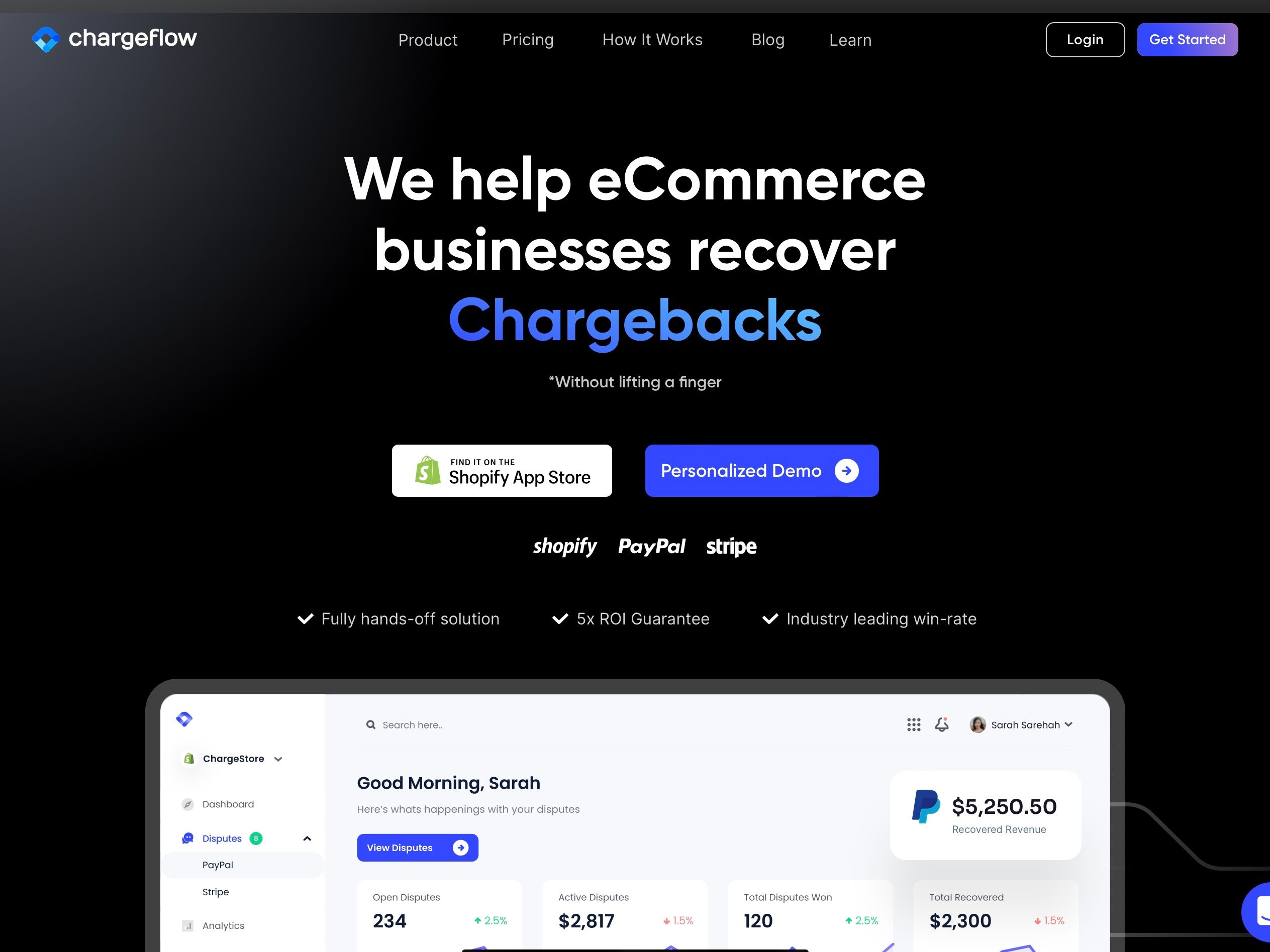 Chargeflow: Fixing the leak in your profit bucket | BetaList