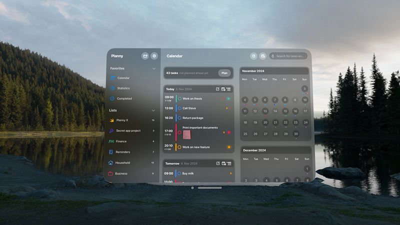 Screenshot of Planny X • Daily Planner
