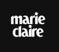 Logo of Marie Claire composed of black text spelling 'marieclaire' in a distinctive, rounded serif font on a white background.