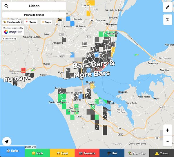 Screenshot of a terminal executing Python commands for Hoodmaps data processing and observation of printed outputs.