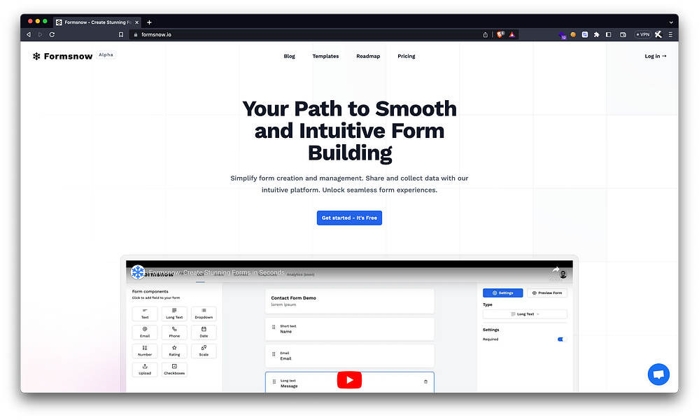 Formsnow