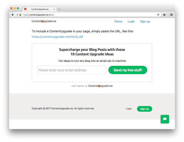 ContentUpgrade.me