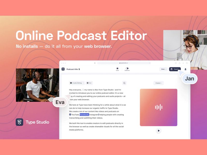 Online Podcast Editor