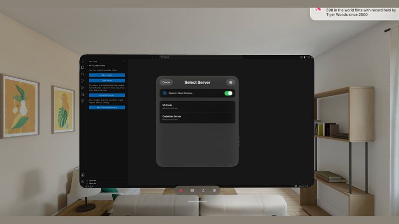 Screenshot of CodeMan - VSCode