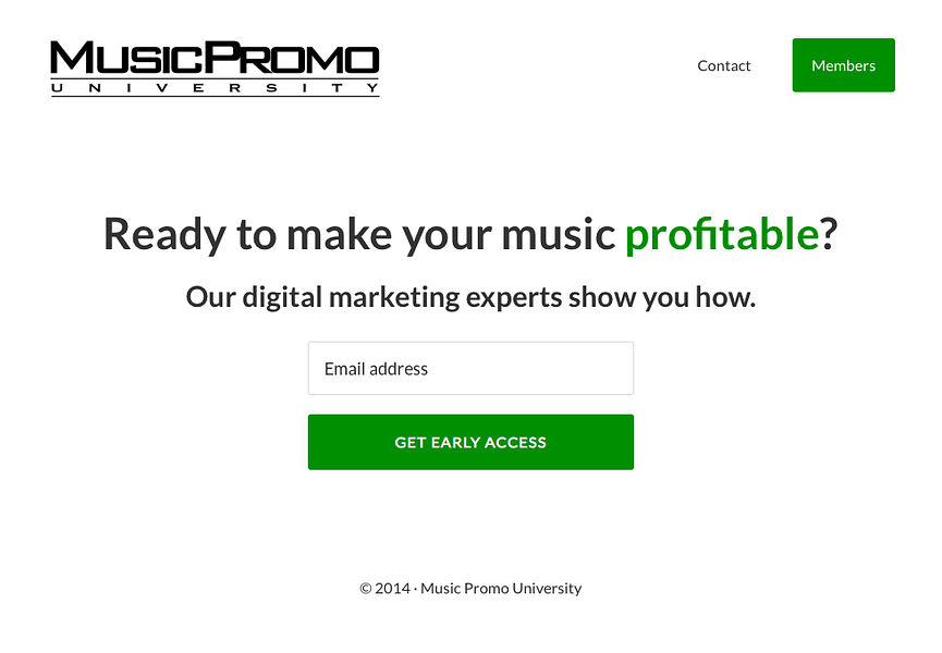 Music Promo University