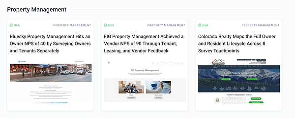 Website section showcasing customer stories with photos and quotes about a product for retailers.